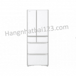Tủ lạnh Hitachi R-XG51J gồm 6 cánh mặt gương, có ngăn hút chân không