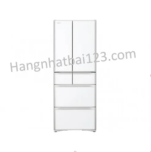 Tủ lạnh Hitachi R-XG51J gồm 6 cánh mặt gương, có ngăn hút chân không