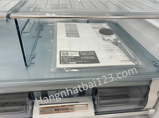 Tủ lạnh Hitachi R-XG51J gồm 6 cánh mặt gương, có ngăn hút chân không - Ảnh 7