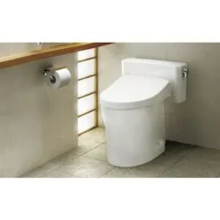 Alternative view of Bồn cầu TOTO CFS497B với két nước liền
