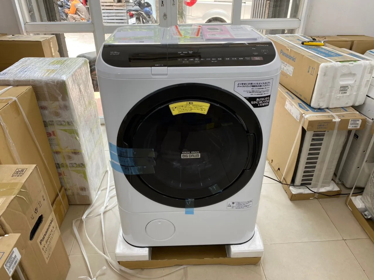 Máy giặt Hitachi BD-NBK120E giặt 12kg sấy 6kg - Ảnh 10