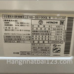 Máy giặt hitachi BD-SG100GL giặt 10kg sấy 6kg date 2022
