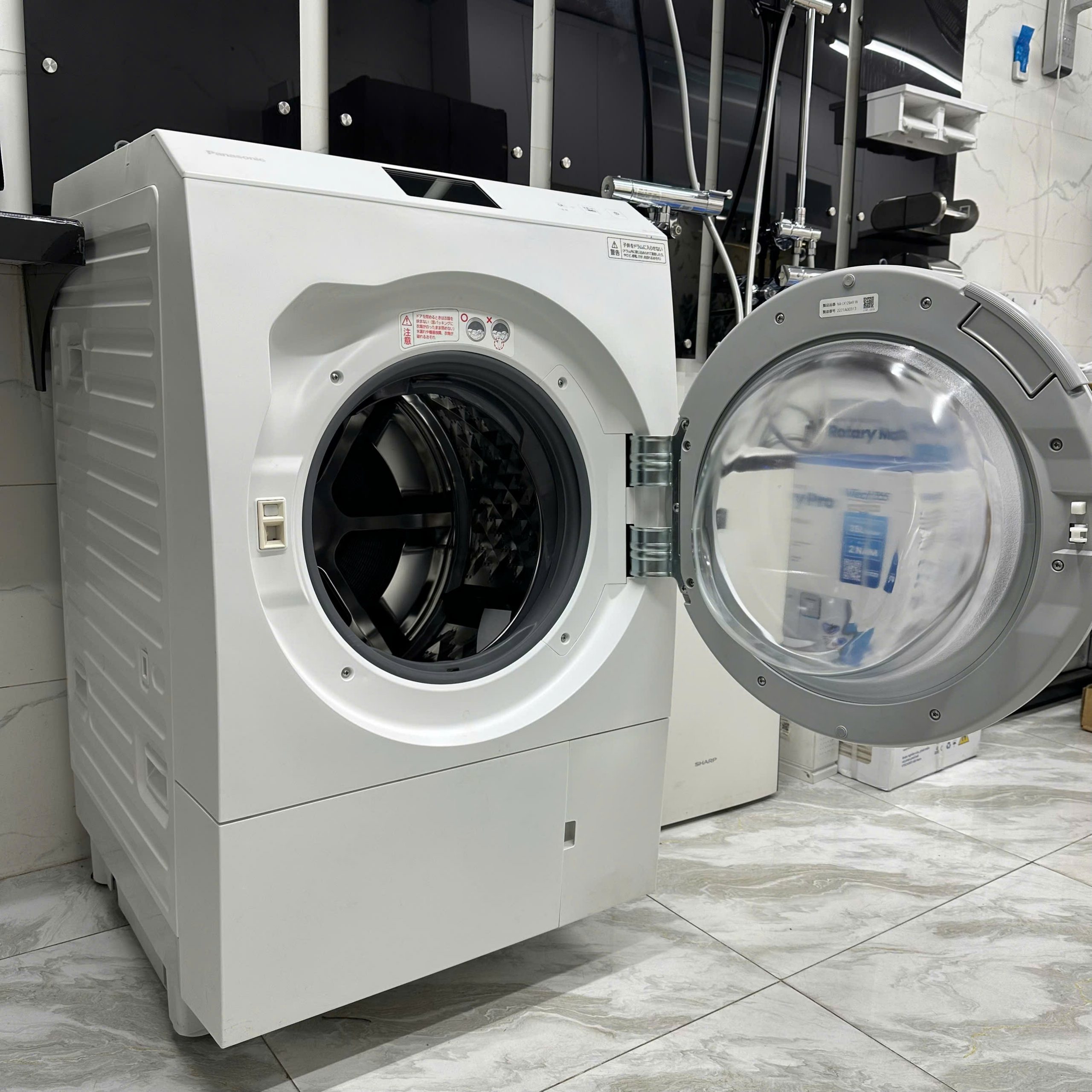 Máy giặt Panasonic NA-LX129AL giặt 12kg và sấy 6kg - Ảnh 2