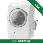 Máy giặt Hitachi BD-SX120HL giặt 12kg, sấy 6kg