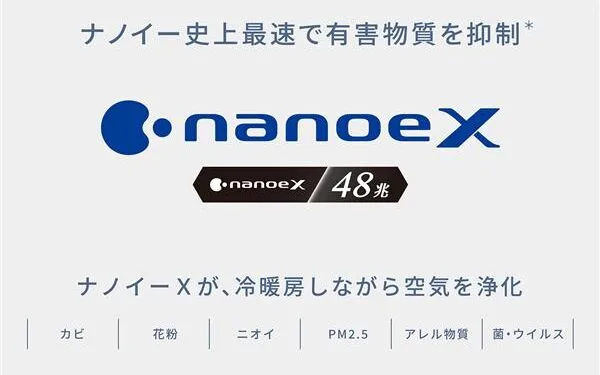 Công nghệ Nanoe với mật độ 48 nghìn tỷ hạt