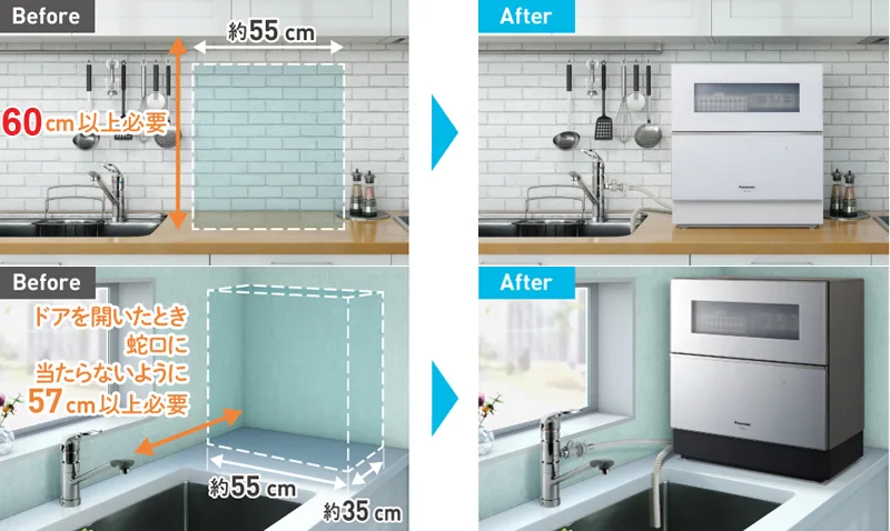 Máy rửa bát Panasonic NP-TZ200-W