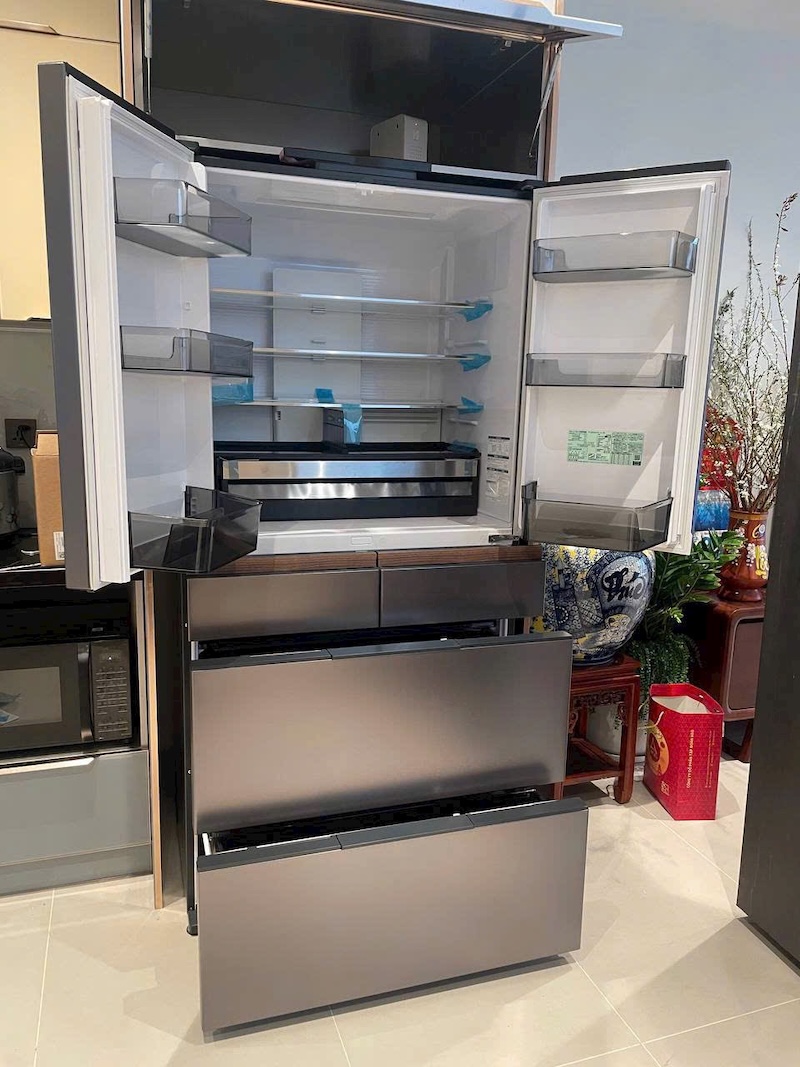 Tủ lạnh Hitachi R-GXCC67V - Đỉnh cao công nghệ bảo quản thực phẩm - Ảnh 4