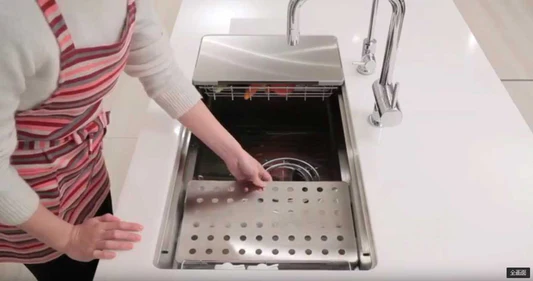 Chậu rửa bát một hố Shigeru LE JSM-K FS - Ảnh 3