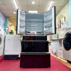 Alternative view of Tủ lạnh Panasonic NR-F673WPV-T sức chứa khủng không lo chật chội