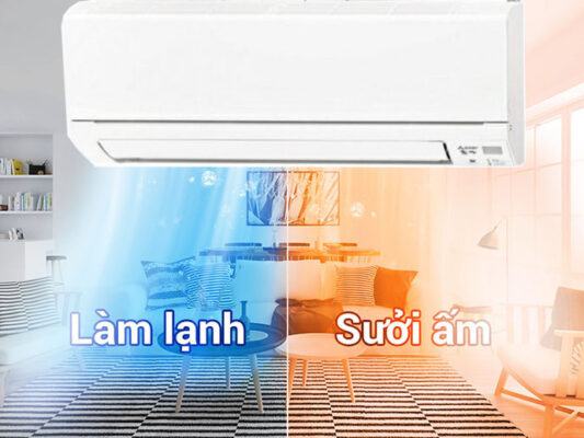 Điều hòa Mitsubishi MSZ-GV2225 nội địa Nhật công suất 9000BTU 2 Điều Hòa Mitsubishi Msz-Gv2225 Công Suất 9000Btu (1Hp)